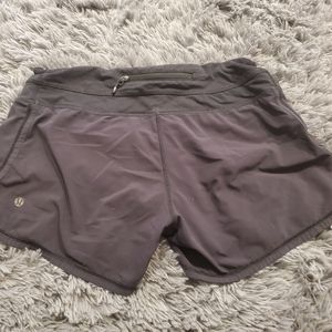 Black lululemon shorts